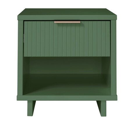 Manhattan Comfort Granville Nightstand 1.0 in Sage Green NS-5003